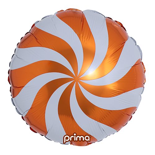 [PF-OSWL-18] 1 Alu 18" Candy Swirl Orange - Prima