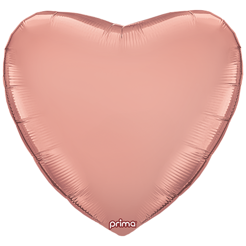 [PF-RGHT-32] 1 Alu 32" Heart Rose Gold - Prima