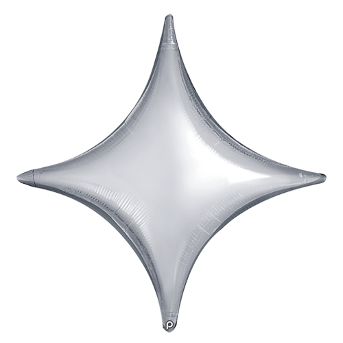 [PF-SVSP-30] 1 Poche De 5 Déco TM Starpoint Silver 30" - Prima