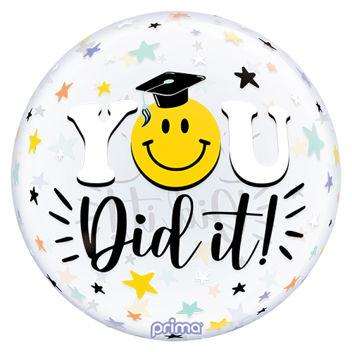 [PS-0170-20] 1 Sphère 20" You did it smile face grad - Prima