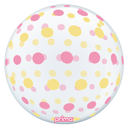 [PS-PGDT-22] 1 Sphère TM 20" Pink Gold Dots - Prima