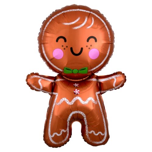 [3830475-FR] Snowman Gingerbread Man 31"