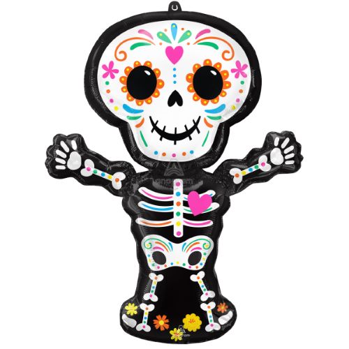 [4316575-FR] 1 Alu Holographic Skeleton 33″