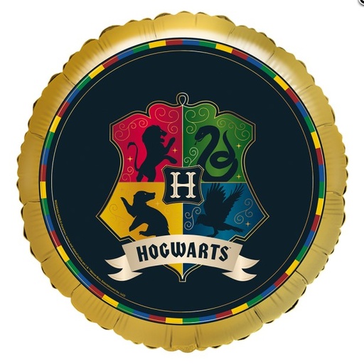 [4581575] Maisons Harry Potter Alu Rond 18" - Licence