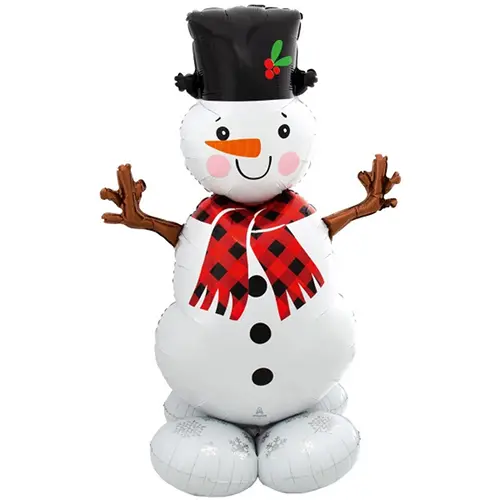 [8311811] Airloonz Snowman 55" - Amscan