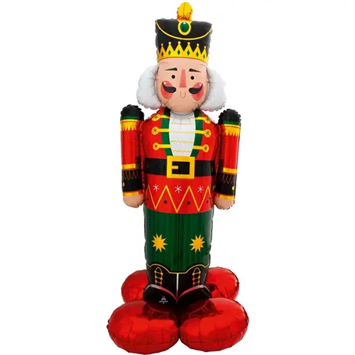 [8311911-FR] 1 Alu 61" Airloonz Nutcracker - Amscan