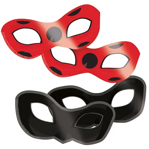 [9902883] Lot De 8 Masques Miraculous 