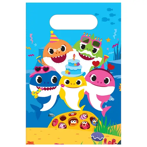 [9908479] Lot De 8 Poches Baby Shark 