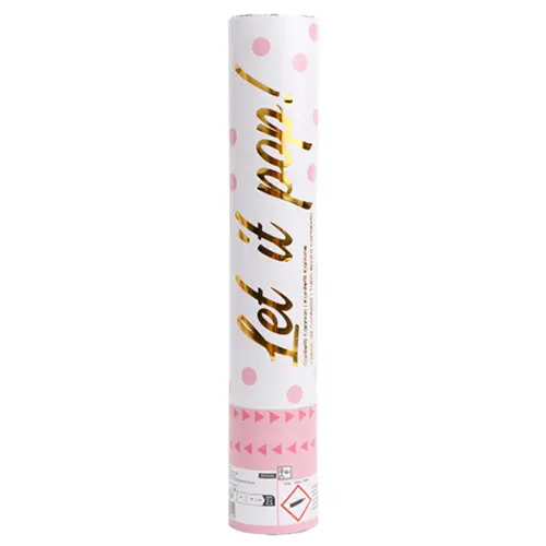 [9916469] Canon Confettis Papier Rond Rose 28cm *1 