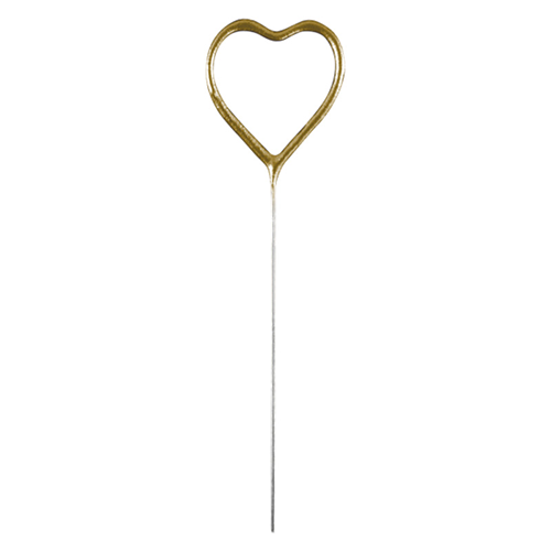 [9917686-FR] 1 Magic Candle Heart Form 17cm - Amscan