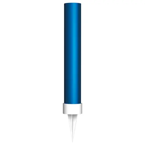 [9917692] Lot de 2 Bougies Étincelles Bleu 9.5cm 
