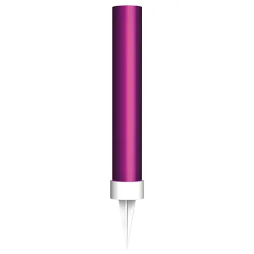 [9917693] Lot de 2 Bougies Étincelles Rose 9.5cm 