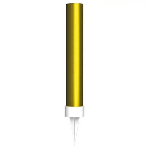 [9918057] Lot de 2 Bougies Étincelles Or 9.5cm 