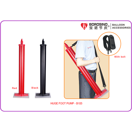 [B103N] Grande Pompe À Main Noire – Borosino 