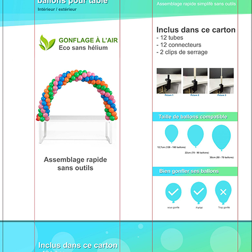 [B409P] Arche De Table - Borosino