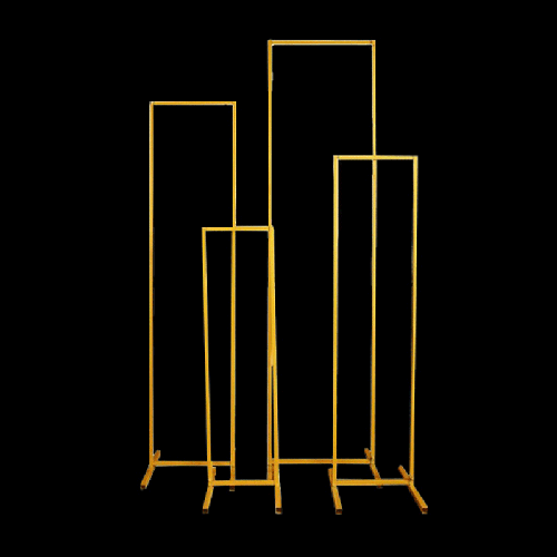 [B457G] 4 piece decorating frame GOLD - Borosino