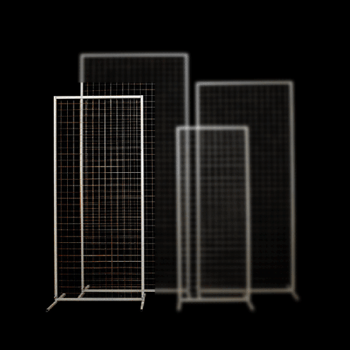 [B460-1435W] Cadre Maille Rectangulaire 1,4M Blanc – Borosino