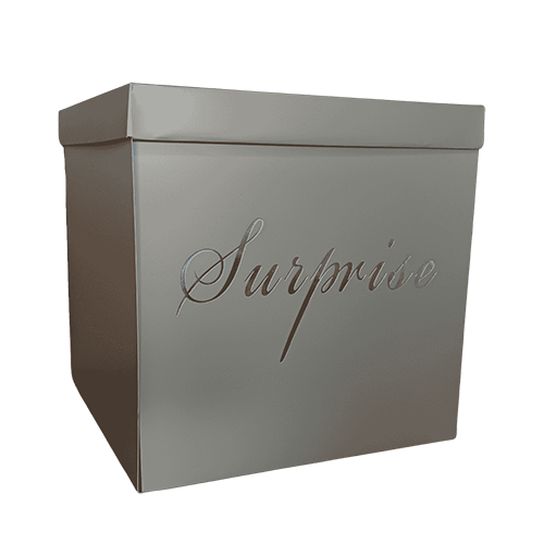 [B510O] Boîte Surprise Dorée - Borosino