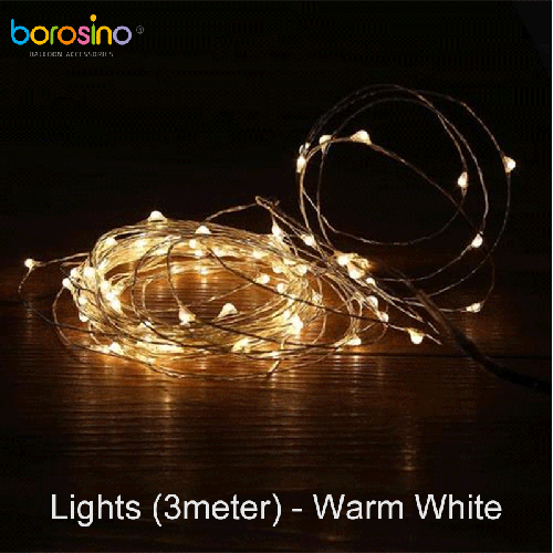 [B693B] Guirlande De Led Blanc Chaud – Borosino
