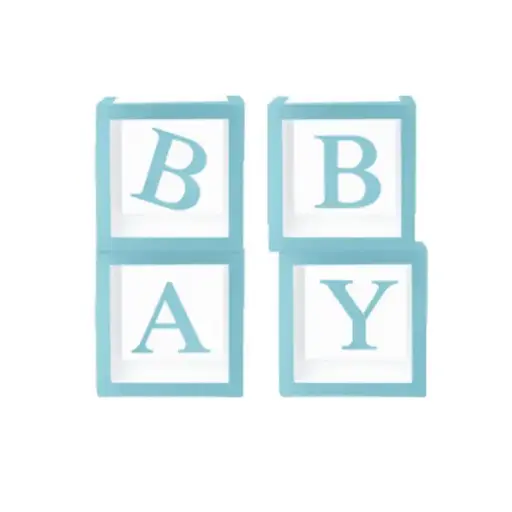 [B735B-BL] Blue Baby Box - Borosino