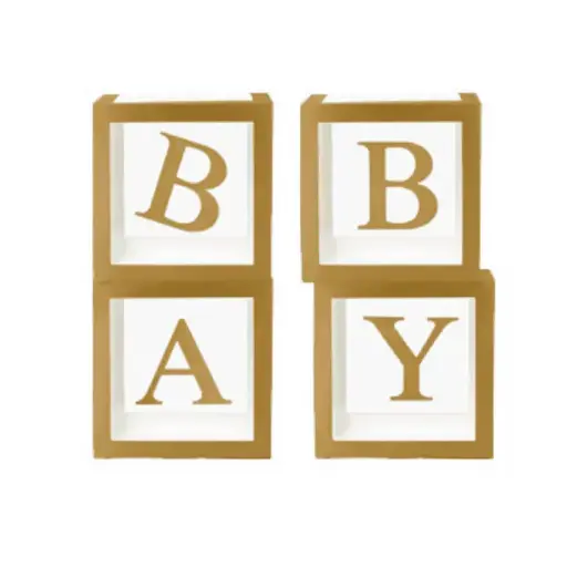 [B735B-G] Baby Boxes Gold - Borosino