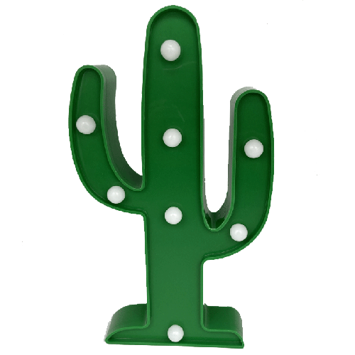 [B912] Cactus Led Mini (Environ 25Cm) – Borosino