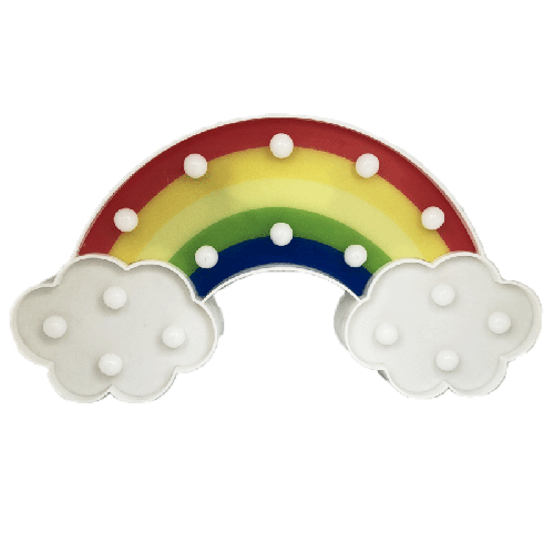 [B913] Rainbow Led Mini (Environ 25Cm) – Borosino