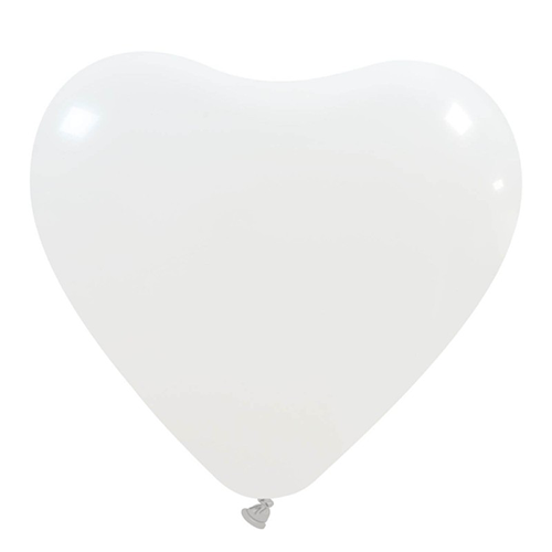 [GPF/4.16] 100 bal 12" Coeur Blanc - Cattex