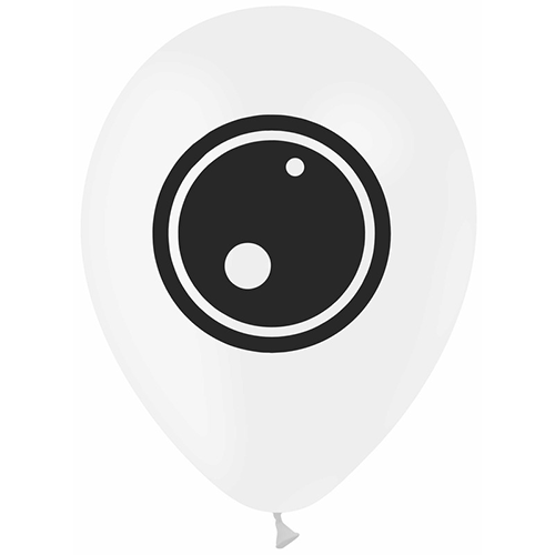 [OEIL2F] 50 Balloons 5" Printed Eye