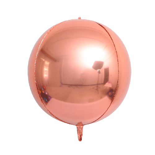[A2203-22-FR] Orbz Rose Doré 22"