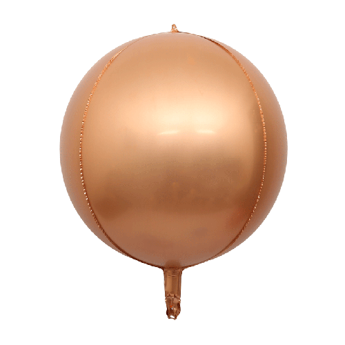 [A3233-22] Orbz Matte 22" Rose Doré