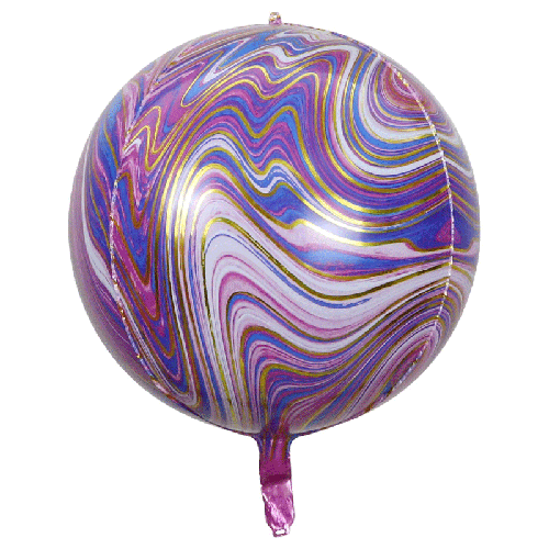 [B2249] Orbz Agathe 22" Violet et Doré