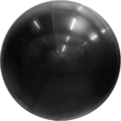 [BBQ002-1-24] Metallic Bubble 24" Noir