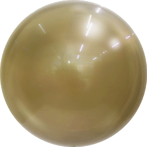 [BBQ002-5-12-FR] Metallic Bubble 12" Doré - Eanjia