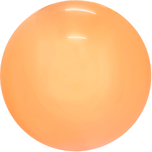 [BBQ005-6] Macaroon Bubble 18" Orange