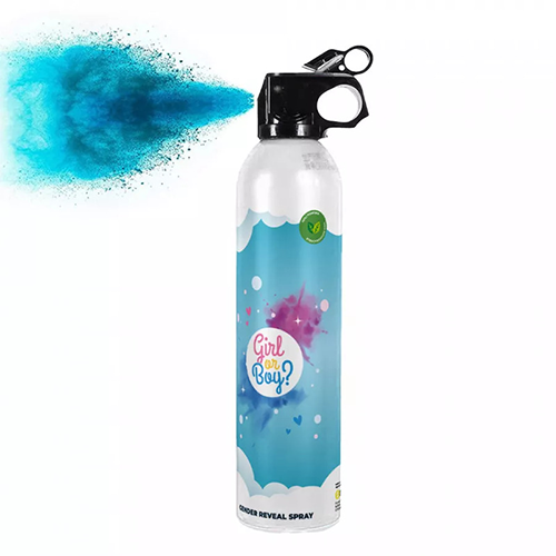 [BOMBEBLEU] Extincteur Gender Reveal Spray Bleu