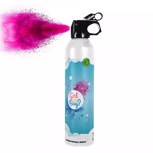 [BOMBEROSE] Extincteur Gender Reveal Spray Rose