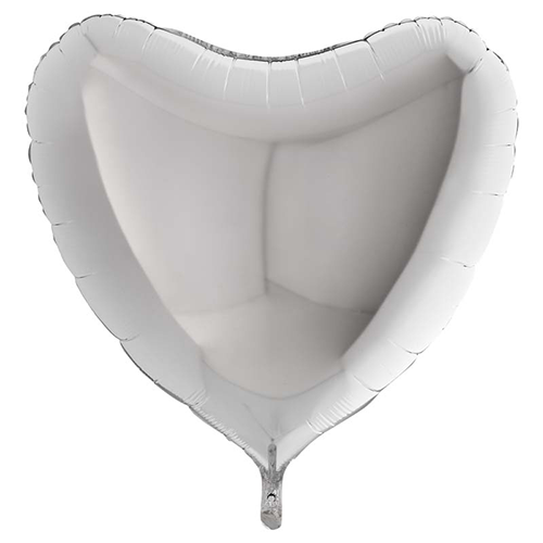 [G09009S] Coeur Argent 9" - Grabo