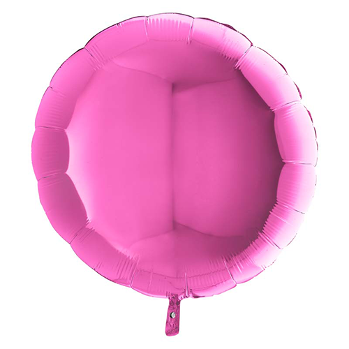 [G09101F] Rond Fuchsia 9" - Grabo