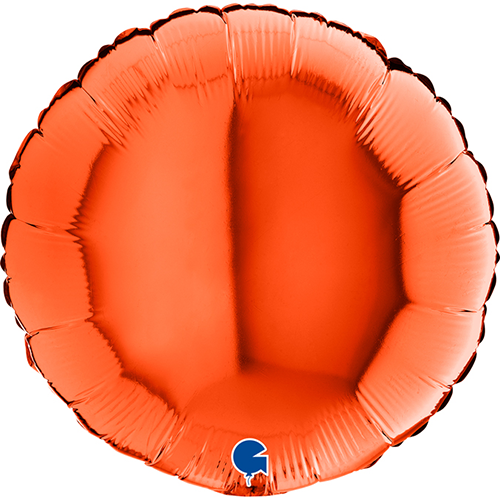 [G09115O] Rond Orange 9" - Grabo