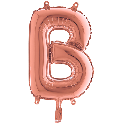 [G142123RG-P] Lettre "B" Rose Gold 14"  - Grabo