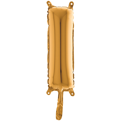 [G14282G-P] Lettre "I"  Or 14"  - Grabo