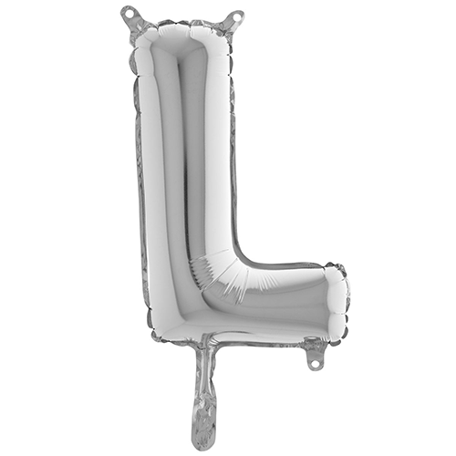 [G14319S-P] Lettre "L"  Argent 14"  - Grabo