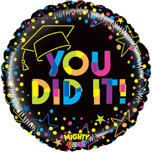 [G14361WE-P-FR] Mighty Colorful U Did It 21" - Grabo