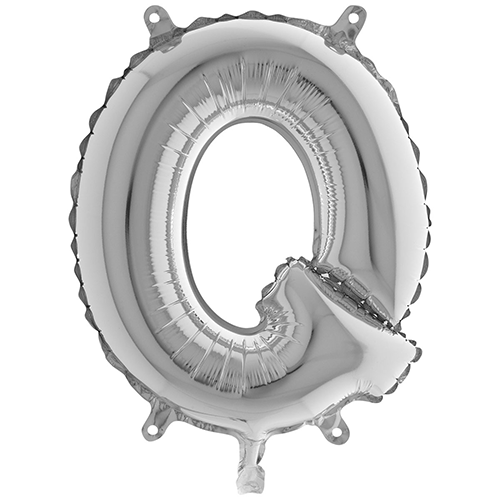 [G14369S-P] Lettre "Q"  Argent 14"  - Grabo