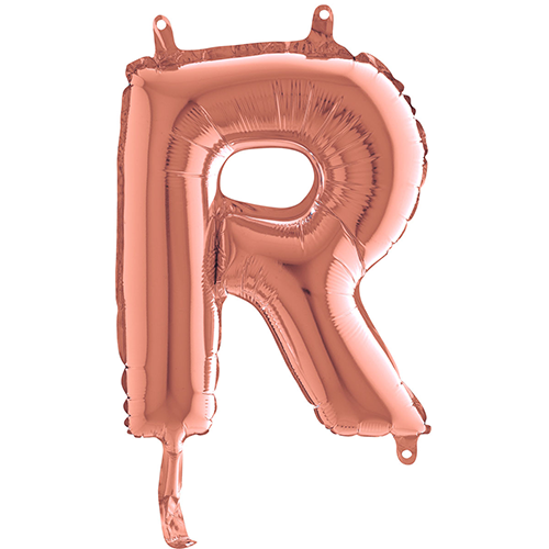 [G143723RG-P] Lettre "R"  Rose Gold 14" - Grabo