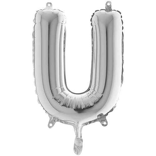 [G14409S-P] Lettre "U"  Argent 14"  - Grabo