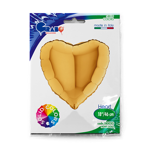[G18002G-P] Coeur Or 18"  - Grabo
