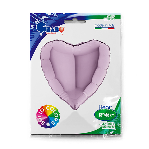 [G18013L-P] Coeur Lilas 18"  - Grabo