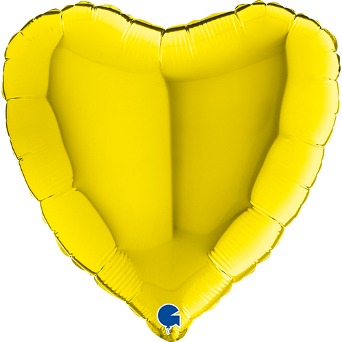 [G18019Y] Coeur Jaune 18" - Grabo